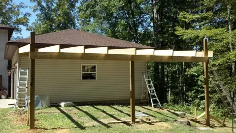 [Hearth.com] Building a wood shed