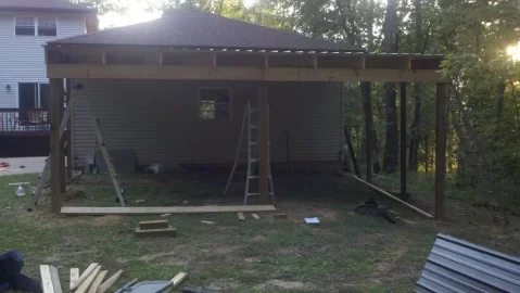 [Hearth.com] Building a wood shed