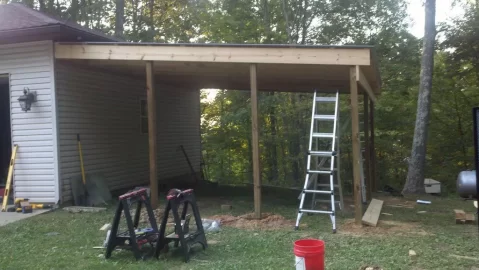 [Hearth.com] Building a wood shed