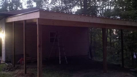 [Hearth.com] Building a wood shed