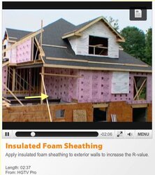 Using Foam Sheathing for house or shed?