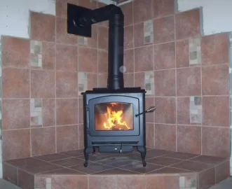 [Hearth.com] Pic of Newly installed Englander 30NCL and hearth