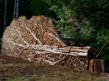 [Hearth.com] Amazing Wood pile pic