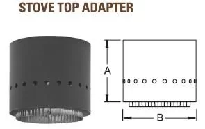 [Hearth.com] Fit of stovepipe on Quadrafire Isle Royale