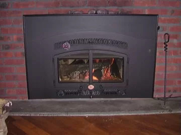 [Hearth.com] First fire in the new Stove...NICE