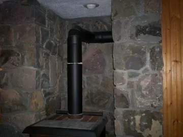 [Hearth.com] Stove chimney draft problem (pictures attached)