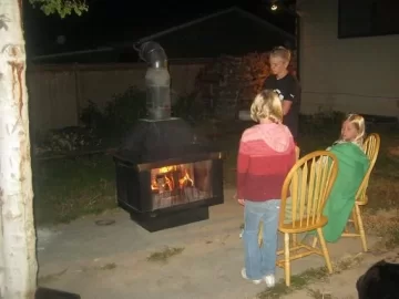 [Hearth.com] old stove is now used for...