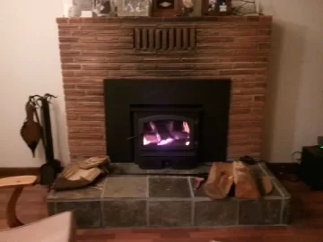 [Hearth.com] Newly Installed Lopi Republic 1250 insert---showing off photos