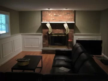 [Hearth.com] The great basement re-do! (pics)