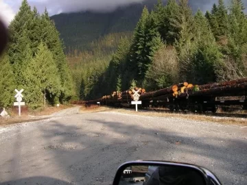 [Hearth.com] Vancouver Island Logging Train.