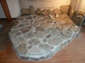 [Hearth.com] my slate rock install