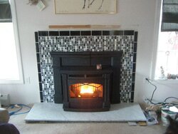 Venting a Regency Hampton GCI60 pellet insert through a prefab/zero clearance fireplace?