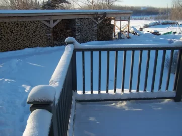 [Hearth.com] Plowing snow to haul wood