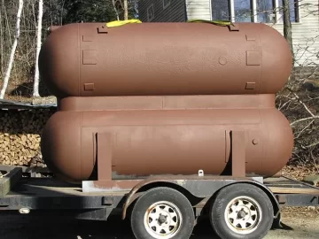 [Hearth.com] anyone stacked 1000 gal propane tanks?