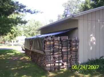 [Hearth.com] this could get intersting... ideas on storing firewood