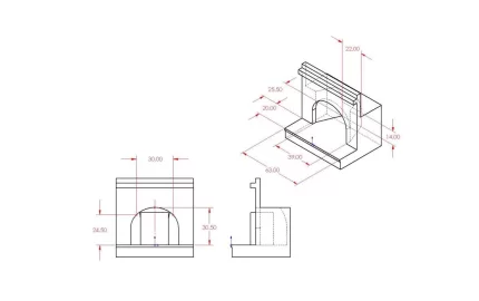 [Hearth.com] Freestanding Stove in Fireplace