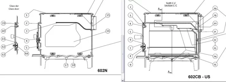 [Hearth.com] jotul 602N vs 602 CB