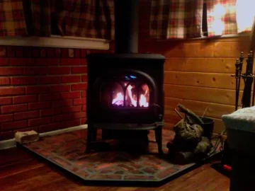 [Hearth.com] Wood Stove Near Window