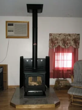 [Hearth.com] New stove install englander 30