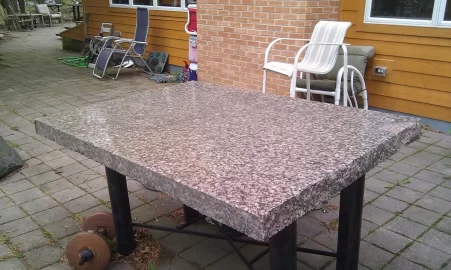 [Hearth.com] Natural Rough Granite Slab for Hearth