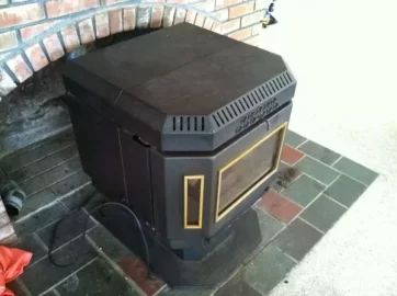 [Hearth.com] Any Ideas what Make and Model this Wood Pellet Stove is?