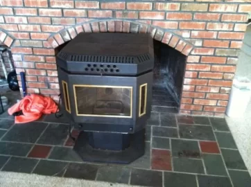 [Hearth.com] Any Ideas what Make and Model this Wood Pellet Stove is?