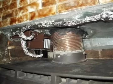 [Hearth.com] My Stainless Steel Liner is a Heat Exchanger-Gets a lot of heat out of an insert instead of going up