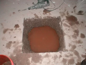 [Hearth.com] Standing water in basement.