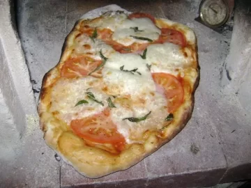 [Hearth.com] Wood fired oven - Margherita pizza