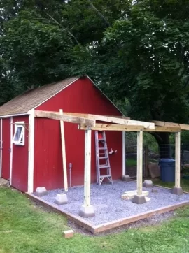 [Hearth.com] Woodshed progress