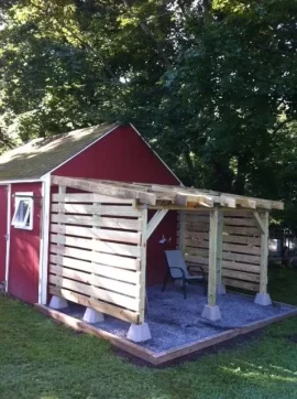 [Hearth.com] Woodshed progress