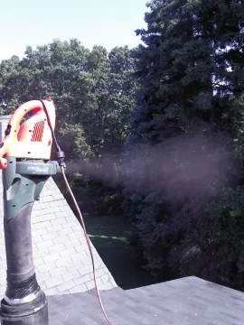 [Hearth.com] leaf blower trick... finally