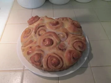 [Hearth.com] Wood fired oven- cinnamon rolls.