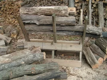 [Hearth.com] How to safely cut firewood in half (not split)?