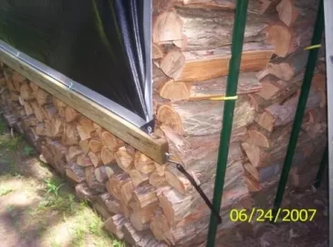 [Hearth.com] When to uncover wood pile?