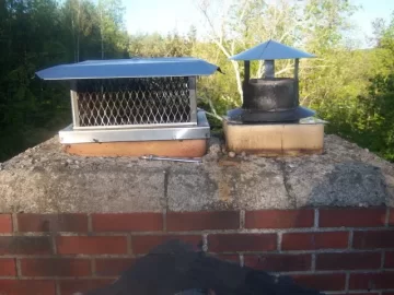 [Hearth.com] chimney pics before flex install...??