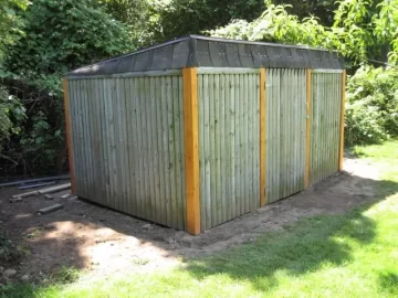 [Hearth.com] Building a wood shed