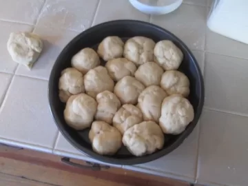 [Hearth.com] Fire and food.  Turkey pot pie from leftovers.