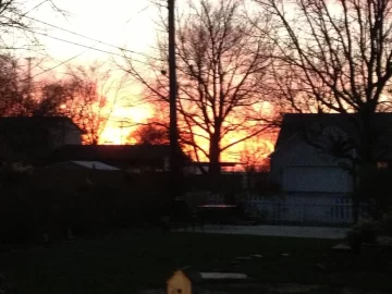 [Hearth.com] Sunset from my backyard