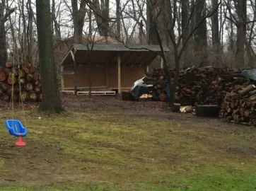 [Hearth.com] Wood shed sooner than expected (pics)