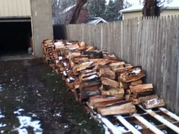 [Hearth.com] Todays firewood stacking !