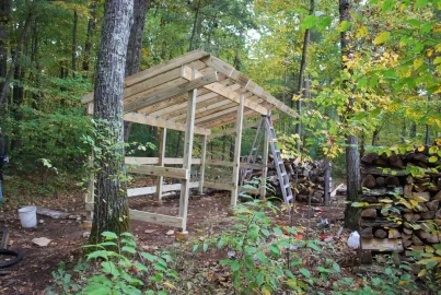 [Hearth.com] Finally, I have a Wood Shed!