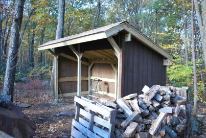 [Hearth.com] Finally, I have a Wood Shed!