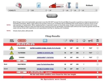 [Hearth.com] Question on bar/chain for Homelite Classic 300