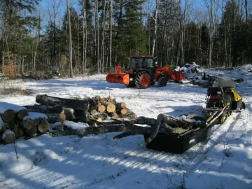 [Hearth.com] Cutting in the snow