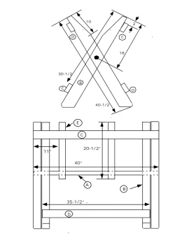 [Hearth.com] BUILDING A FEXIBLE FOLD UP SAWBUCK