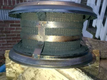 [Hearth.com] Clogged Chimney Cap