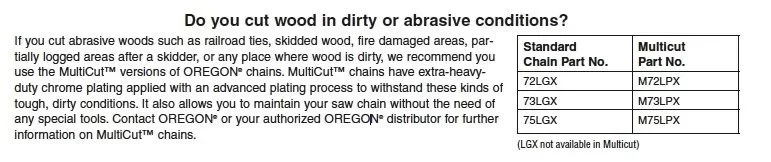 [Hearth.com] Anyone familiar with the Oregon chain M72LPX?