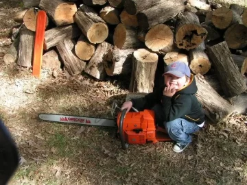 [Hearth.com] Junior cutters.. start 'em young...