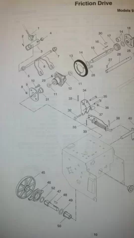 [Hearth.com] snowblower friction plate won't move